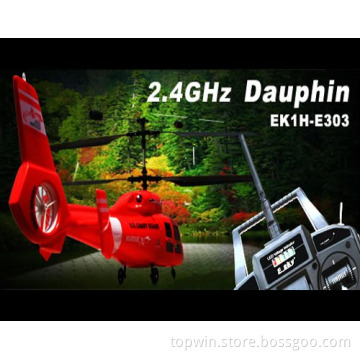 4CH 2.4G Dauphin R/C helicopter RTF